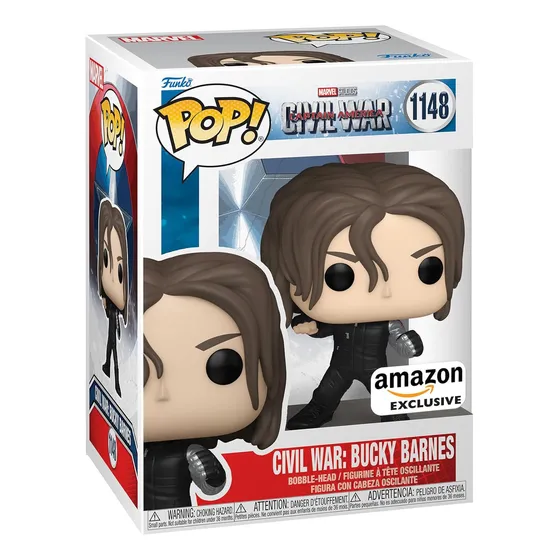Funko Pop! Capitán América: Civil War Bucky Barnes #1148