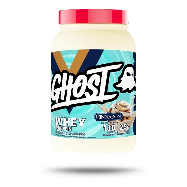 Proteina Ghost Whey 2 Lbs 27 Serv Sabor Cinnabon Sabor Cinnabon Roll