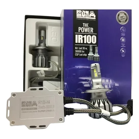 Cree Led H4 Canbus 30000 Lm Renault Kangoo 98/18