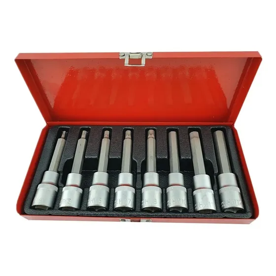 Kit Set Juego Dados Allen Largo Cuadrante 1/2 8 Piezas