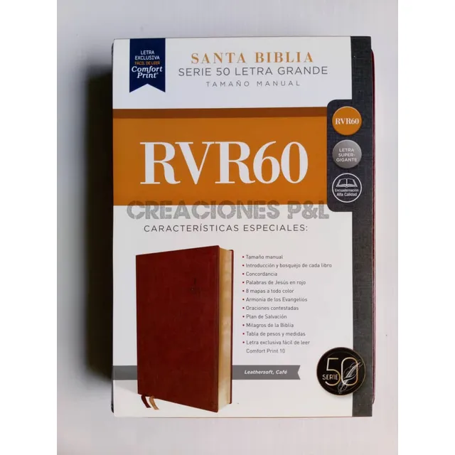 Biblia Letra Grande Reina Valera 1960 Con Concordancia