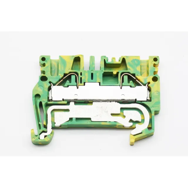 Clema Tierra Push In Ppe 2.5/4 600v 30a 10-26awg  5 Piezas