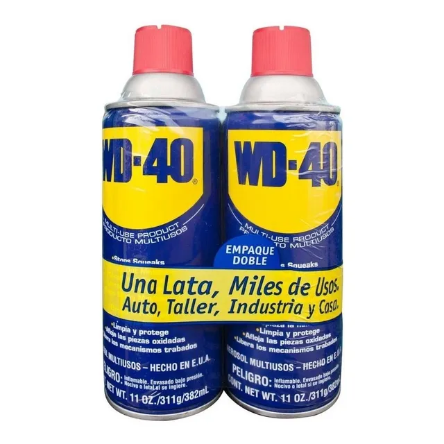 Lubricante Wd40 2pk/382ml Spry Wd40 X 2 Und Multiuso