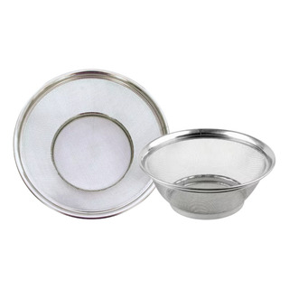 Escorredor De Macarrão E Arroz Peneira De 25cm Aço Inox Escorredor De Macarrão E Arroz Peneira De 25cm Aço Inox