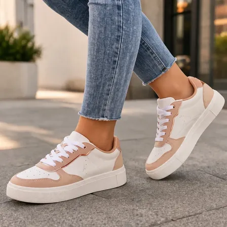 Tênis Feminino Sola Alta Casual Plataforma Premium Academia
