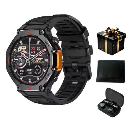 Smartwatch Ultra 10 Pro 2025 Titânio C/ Nfc + Gps Entrega Já Preto