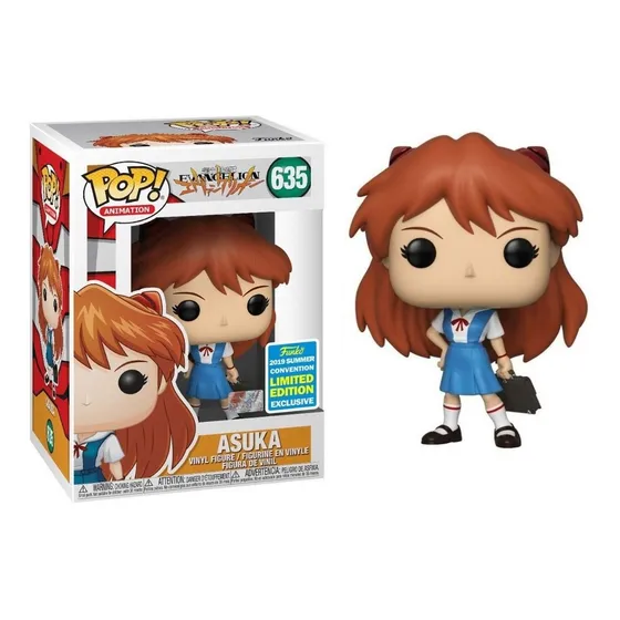 Funko Pop! Evangelion Asuka 635 Exclusivo 2019