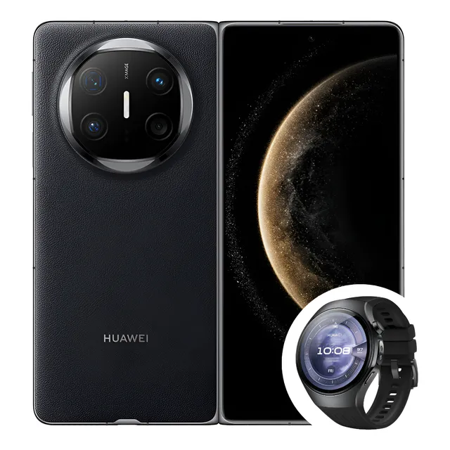 Celular Huawei Mate X6 12 Gb + 512 Gb Preto + Smartwatch Watch 5 Preto