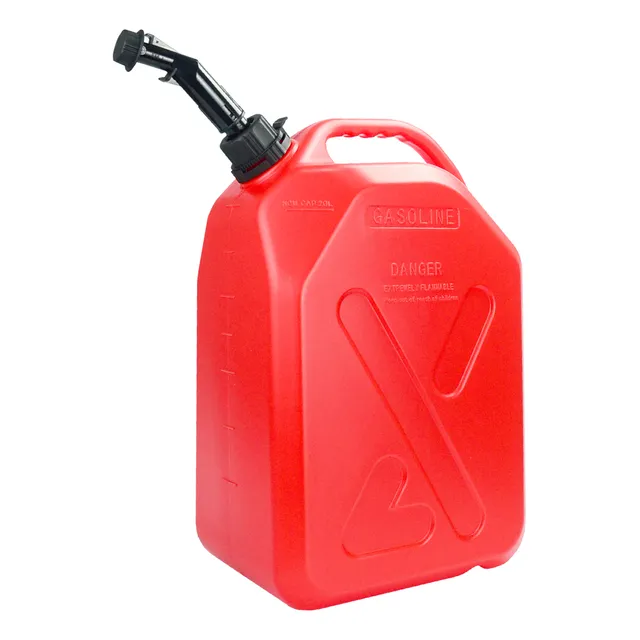 Galão De Gasolina Combustível 20 Litros Com Bico Wolf-flow