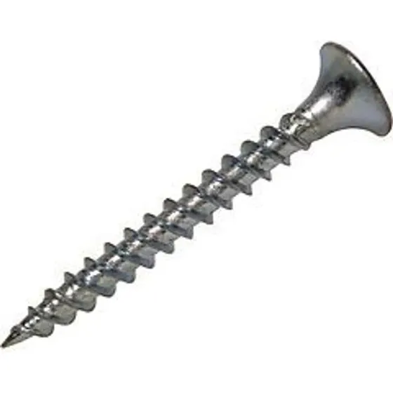 Tornillo Volcanita 6x 2 Zn  Punta Fina Caja De 1000 Un.