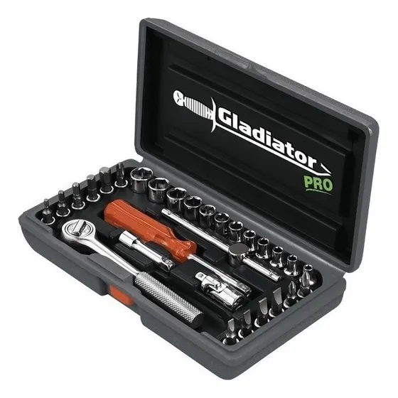Juego De Tubos 1/4 Milimétrico 29 Piezas Gladiator Jt829