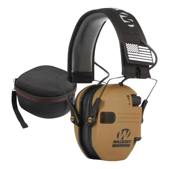 Protector Auditivo Electronico Walkers Razor 23db + Funda