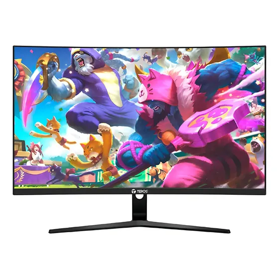 Monitor Gamer Teros 27' 2731s Curvo 100hz 5ms Fhd Freesync Color Negro | Cuotas sin interés