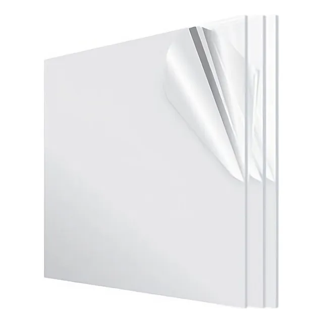 Lamina De Acrílico Blanco De 5 Mm De 122 X 122 Cm