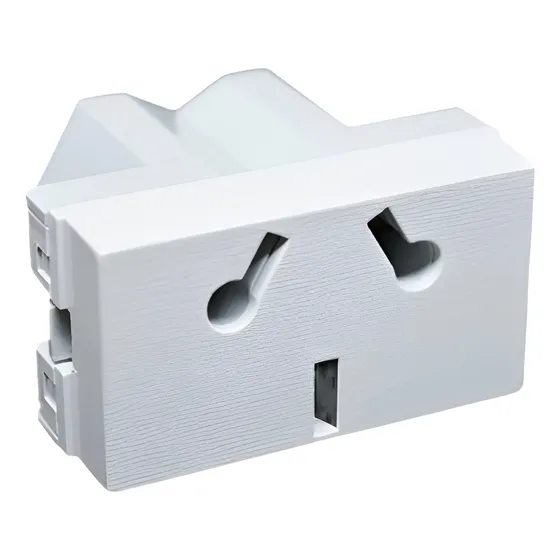 Modulo Tomacorriente Platinum Jeluz  Blanco X50 Unidades