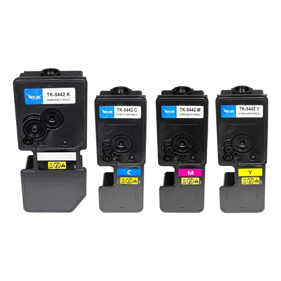 Kit Toner Zeus Tk5442 Para Ma2100 Pa2100 4 Cores Cmyk C Chip