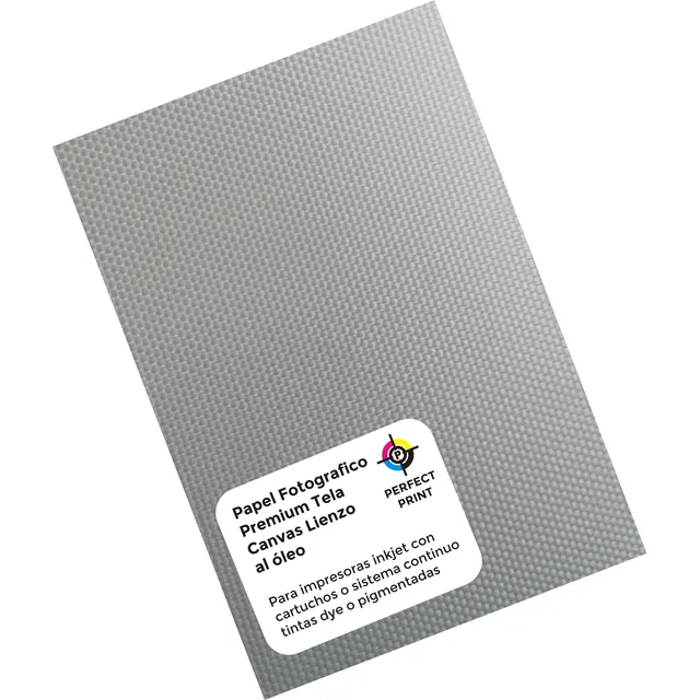 Papel Premium Textura Tela Fotografico A3 X 10 Hojas Lienzo