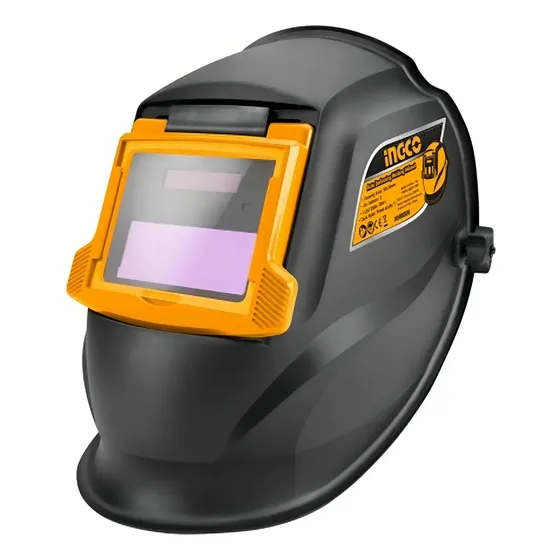 Careta Soldar Fotosensible Visor Revatible Ingco Ahm009 Color Negro | Cuotas sin interés