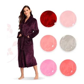 RoupĂŁo Microfibra Feminino Adulto Com Bolso Frio Inverno RoupĂŁo Microfibra Feminino Adulto Com Bolso Frio Inverno