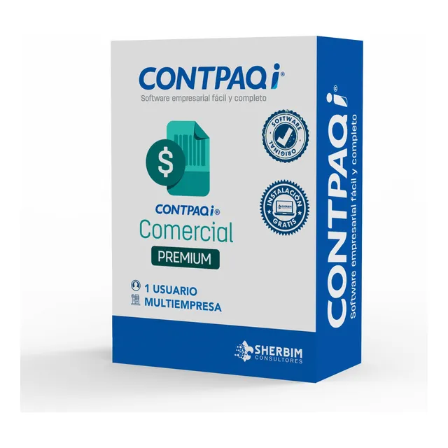 Sistema Contpaqi® Comercial Premium 1 Usuario Multiempresa