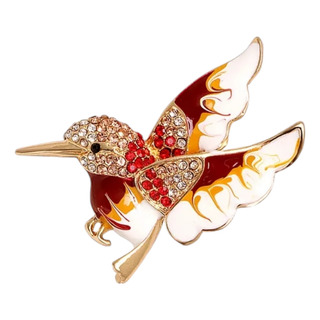 Broche Diseño De Colibri Excelente Calidad Moda Fashion Broche Diseño De Colibri Excelente Calidad Moda Fashion