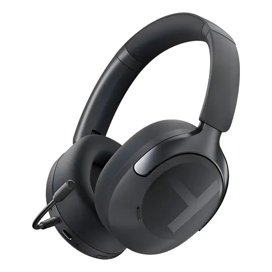 Haylou S40 Anc Con Cancelación De Ruido De -50db, High-res Audio & Ldac Codec, 360° Spatial Audio With Head Tracking,80ms Ultra-low Latency, Negro | Cuotas sin interés