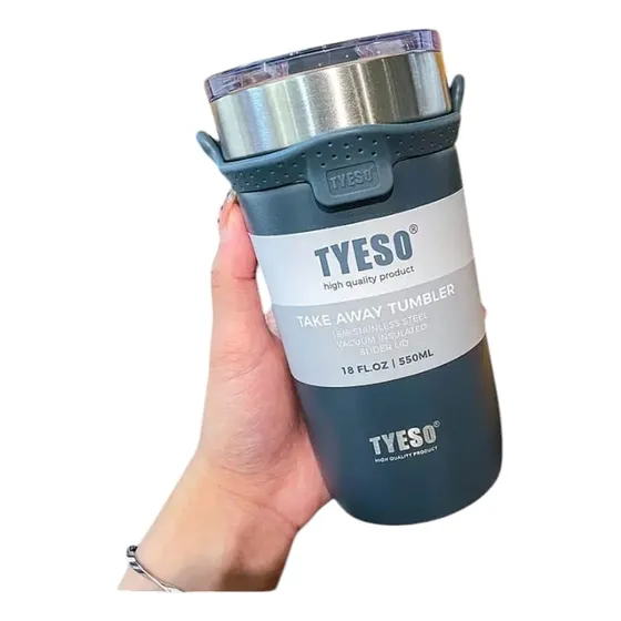 Termo Con Set De 3 Tazas Para Frio Y Caliente