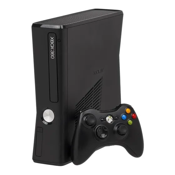 Microsoft Xbox 360 + Kinect Slim 4GB Standard Color Negro 2010