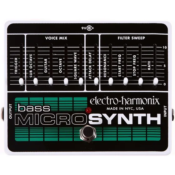 Pedal Bass Micro Synthesizer Electro Harmonix Analog Microsy