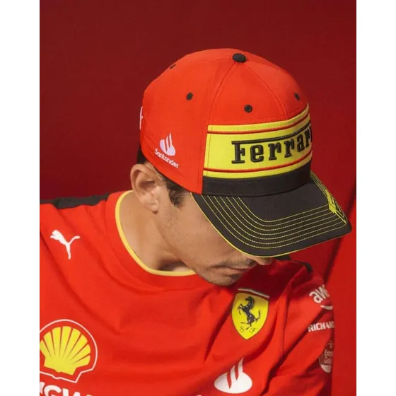 Gorra Scuderia Ferrari Charles Leclerc Gp Italia 2023 - Puma