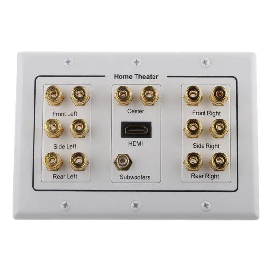 Aa Bastão De Licença De Parede De Home Theater Surround 7.1