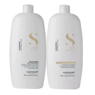 Kit Shampoo E Condicionador Alfaparf Semi Di Lino Diamond G Kit Shampoo E Condicionador Alfaparf Semi Di Lino Diamond G
