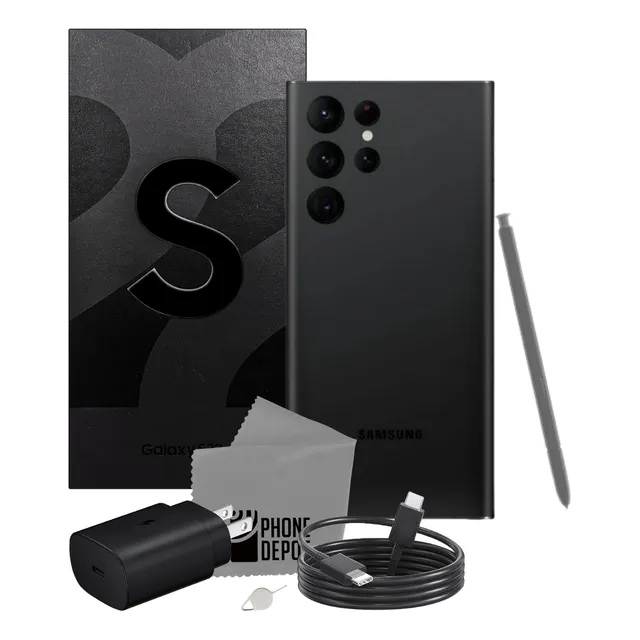Samsung Galaxy S22 Ultra 128 Gb Negro 8 Gb Ram Con Caja Original
