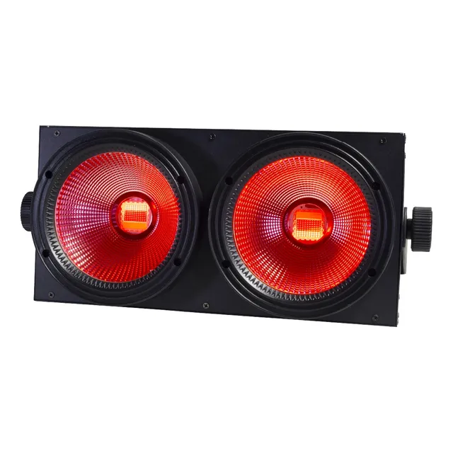 Blinder Panel 2 Led 100w Luz Wash Rgbw 4 En 1 Cegador 