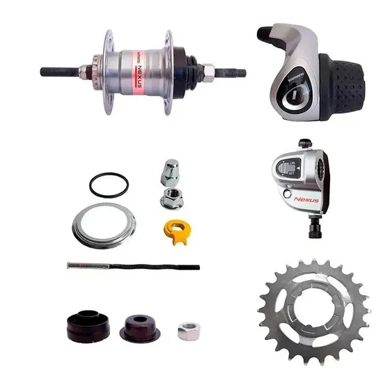 Maza Shimano Nexus 3 Vel Cambios Int 36 Ag Piñón 23t V-brake