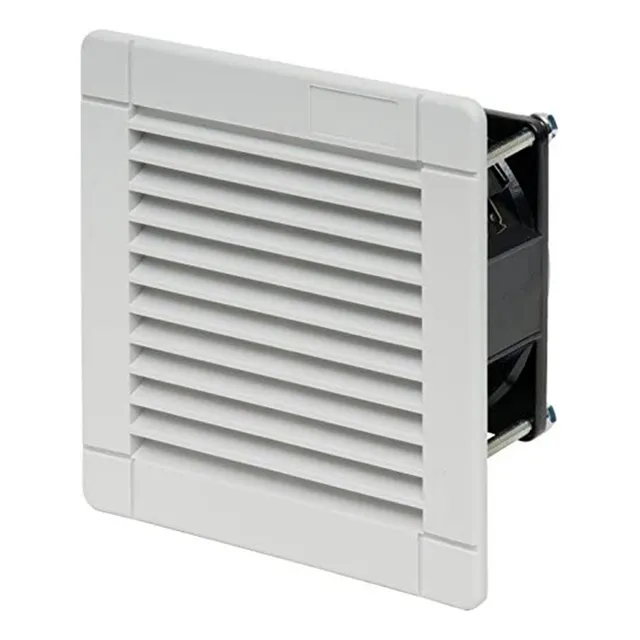 Ventilador Con filtro 24vdc 92x92mm 29m3/h Finder 7f2090241020 para gabinetes o armarios electricos