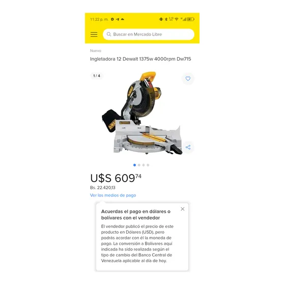 Se Vende Herramienta Para Trabajar Dewal
