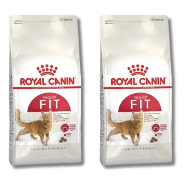 Alimento Balanceado Para Gatos Royal Canin Fit 1.5k Pack X2