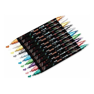 Marcadores Ink Lab Metalicos De Doble Punta 10 Colores Marcadores Ink Lab Metalicos De Doble Punta 10 Colores