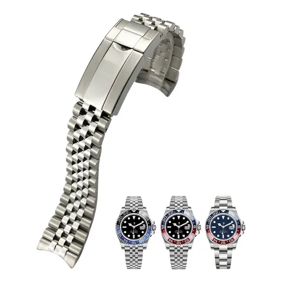 Bwad Para Correa De Reloj Rolex Gmt Master Ii Pulsera