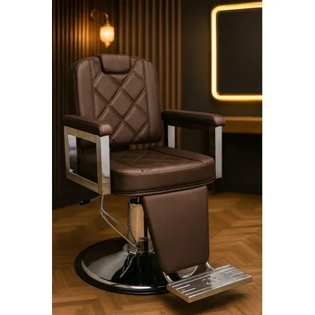 Cadeira De Barbeiro Reclinável Dubai - Moveis Para Salão