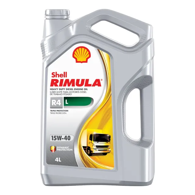 Aceite De Motor Shell Rimula R4 L 15w40 4 Litros