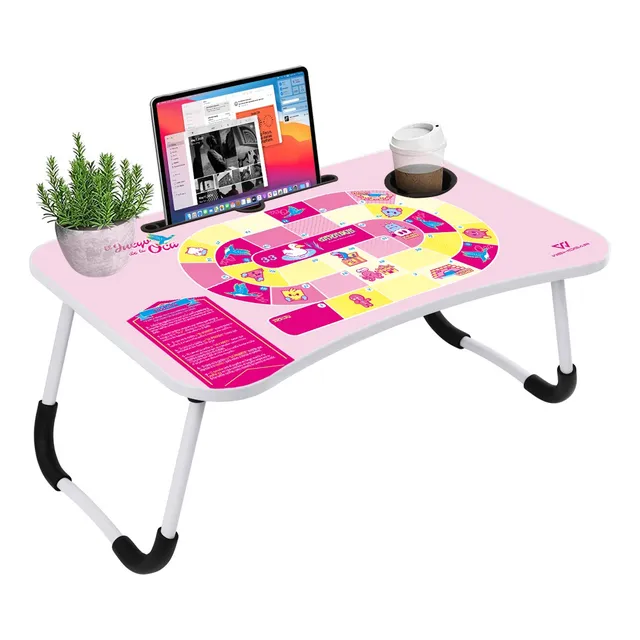 Mesa Plegable Portátil Para Laptop/cama Multiusos Escritorio