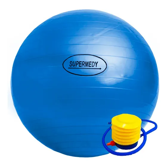 Bola para ginástica 65cm com inflador yoga pilates fitness