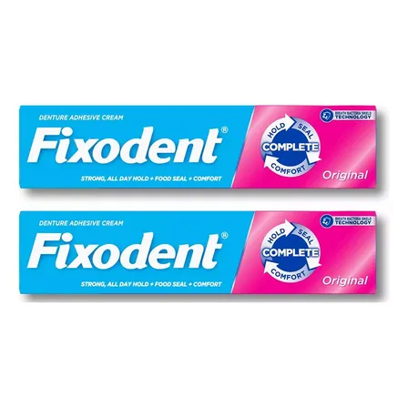 2 Fixodent Original 68g (2 Tubos) 100% Original