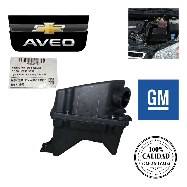 Carcasa De Filtro De Aire Para Chevrolet Aveo - Original Gm