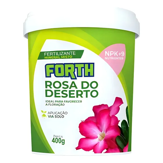 Adubo Fertilizante Mineral P/ Rosa Do Deserto Npk