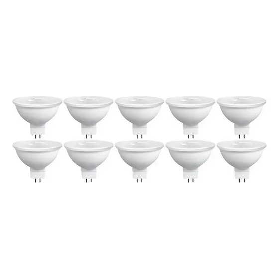 Foco led Philco 57257 Dicroica color blanco frío 6W 127V 6500K 450lm por 10 unidades