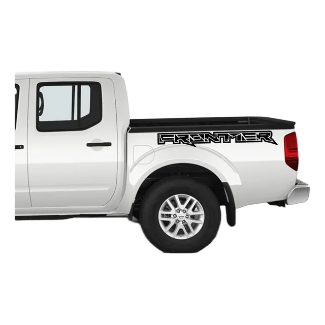 Vinilo Calcos Laterales Caja Adhesivo Nissan Frontier Tuning
