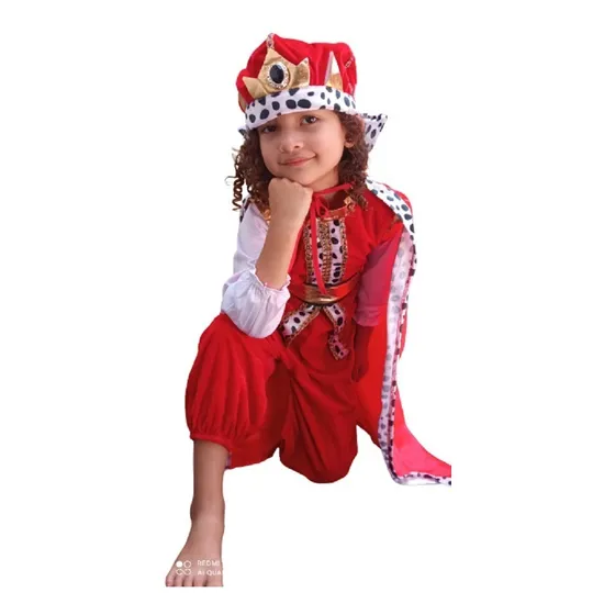 Disfraz De El Principito Rey Carnavalito D 041
